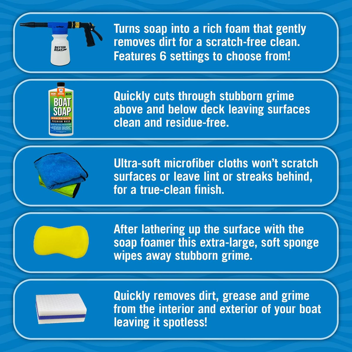 Boat Cleaning Kit