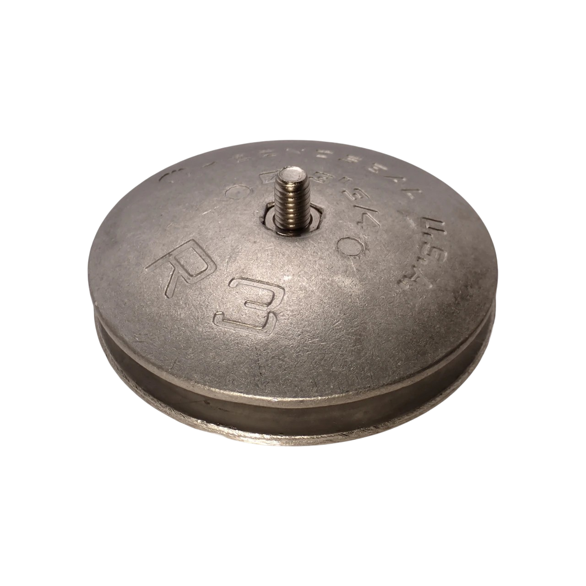 Rudder/Trim Tab Aluminum Anode - 3-3/4" Dia.